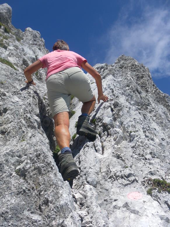 Foto: Wolfgang Lauschensky / Wandertour / Hochwand 2715m / Kletterpassagen / 17.07.2018 23:22:29