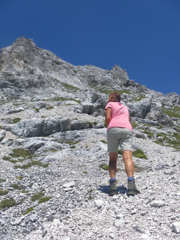 Foto: Wolfgang Lauschensky / Wandertour / Hochwand 2715m / Geröllrücken / 17.07.2018 23:22:22