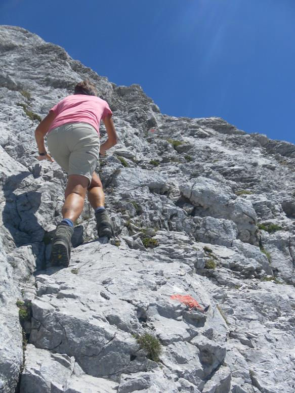 Foto: Wolfgang Lauschensky / Wandertour / Hochwand 2715m / wieder zum Grat / 17.07.2018 23:22:10
