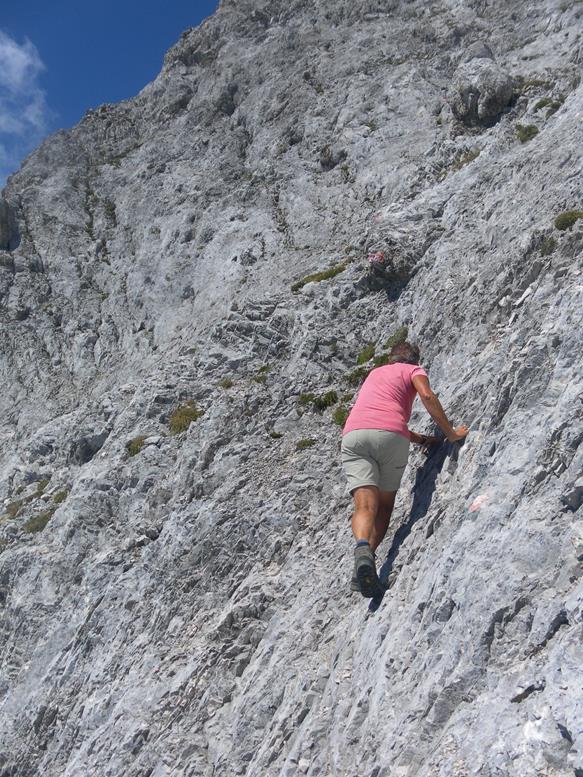 Foto: Wolfgang Lauschensky / Wandertour / Hochwand 2715m / Steilfelsquerung / 17.07.2018 23:22:02