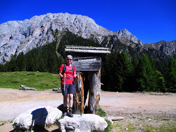 Foto: Andreas Koller / Wandertour / Über das Bergmassiv des Reißkofel (2371m) / Bei der Jochalm mit Reißkofel / 23.08.2018 00:52:24