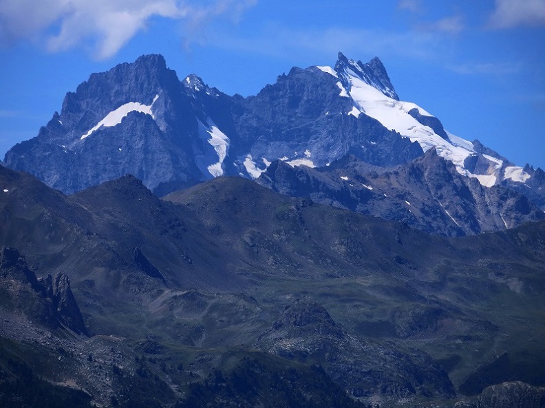 Foto: Andreas Koller / Wandertour / Rocce della Sueur zum Aufwärmen (2271m) / La Meije (3983m) / 14.09.2018 00:52:58