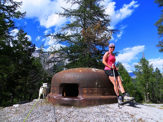 Foto: Andreas Koller / Wandertour / Rocce della Sueur zum Aufwärmen (2271m) / Kriegsrelikte / 14.09.2018 00:49:03
