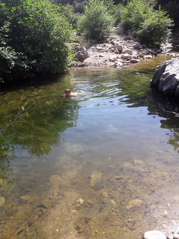 Foto: Rupert Gredler / Wandertour / Gola di Pirincanes / Zum Schwimmen geeignet. / 21.07.2019 16:56:30