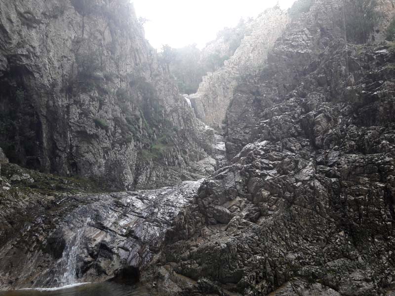 Foto: Rupert Gredler / Wandertour / Gola di Pirincanes / Kurzer Kraxelabstecher zum Wasserfall / 21.07.2019 16:55:19
