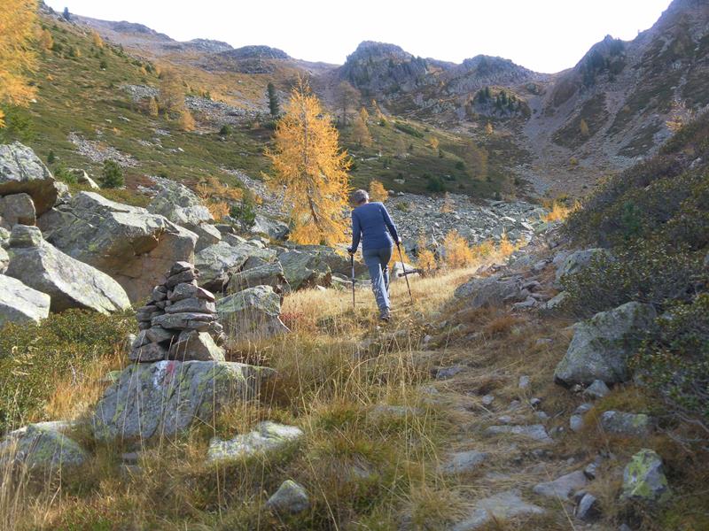 Foto: Wolfgang Lauschensky / Wandertour / Monte Croce und Monte Rujoch / Busa delle Marmotte - Murmeltierkar / 29.10.2018 00:14:39