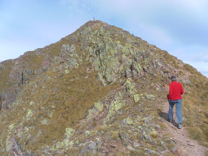 Foto: Wolfgang Lauschensky / Wandertour / Monte Croce und Monte Rujoch / Gipfelrücken / 29.10.2018 00:14:14