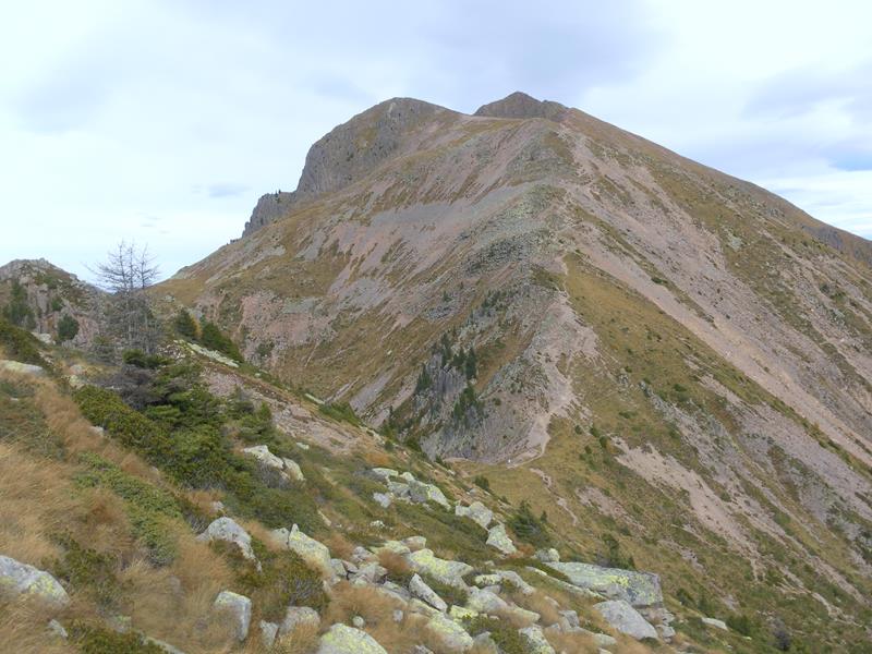 Foto: Wolfgang Lauschensky / Wandertour / Monte Croce und Monte Rujoch / Rückblick zum Monte Croce / 29.10.2018 00:13:58