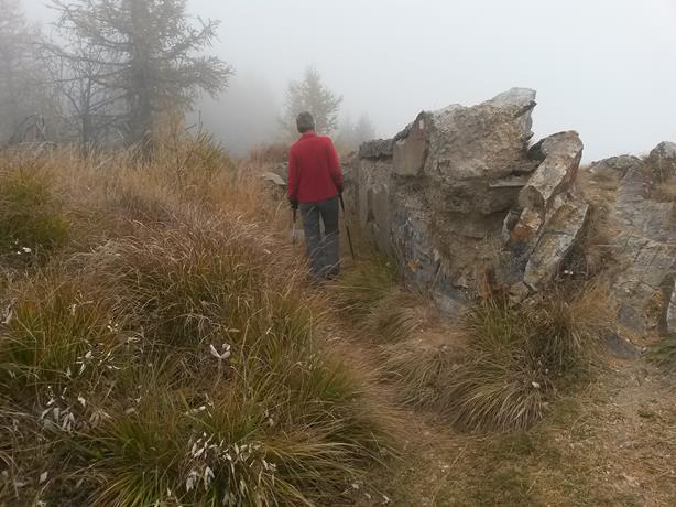 Foto: Wolfgang Lauschensky / Wandertour / Fravort über Monte Panarotta / Kammfelsen / 29.10.2018 22:48:00