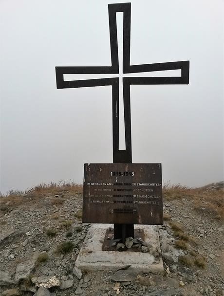 Foto: Wolfgang Lauschensky / Wandertour / Fravort über Monte Panarotta / Gedenkkreuz / 29.10.2018 22:47:30