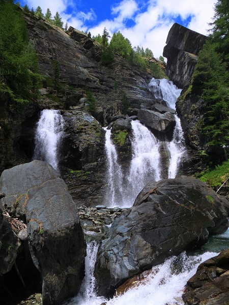 Foto: Andreas Koller / Wandertour / Cascate di Lillaz (1810m) / Die oberen Wasserfälle / 10.11.2018 17:27:55