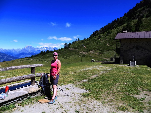 Foto: Andreas Koller / Wandertour / Kammtour über Pila (2825m) / La Nouvaz - ein schöner Rastplatz / 28.11.2018 01:12:32