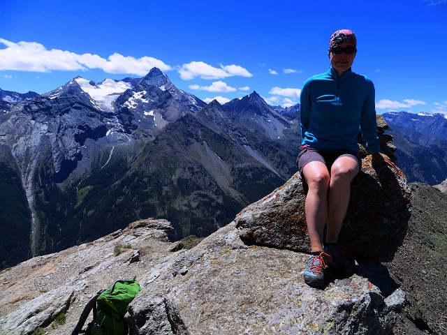Foto: Andreas Koller / Wandertour / Kammtour über Pila (2825m) / Punta Tsa Setse / 28.11.2018 01:03:42