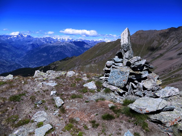 Foto: Andreas Koller / Wandertour / Kammtour über Pila (2825m) / Punta di Mompers / 28.11.2018 01:00:52