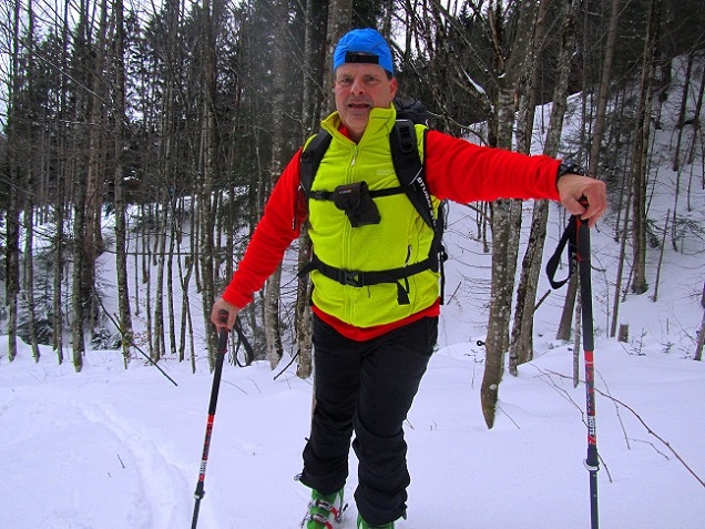 Foto: Andreas Koller / Skitour / Skitouren-Lehrpfad Unternberg (1426m) / Aufstieg im Wald / 19.01.2019 19:37:01