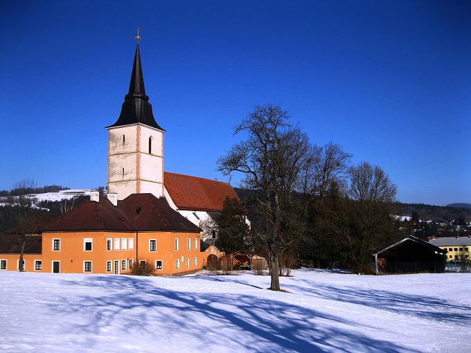 Foto: Andreas Koller / Skitour / Rasch auf den Hainfelder Kirchenberg (924m) / Ausgangspunkt Hainfeld / 25.01.2019 21:46:04