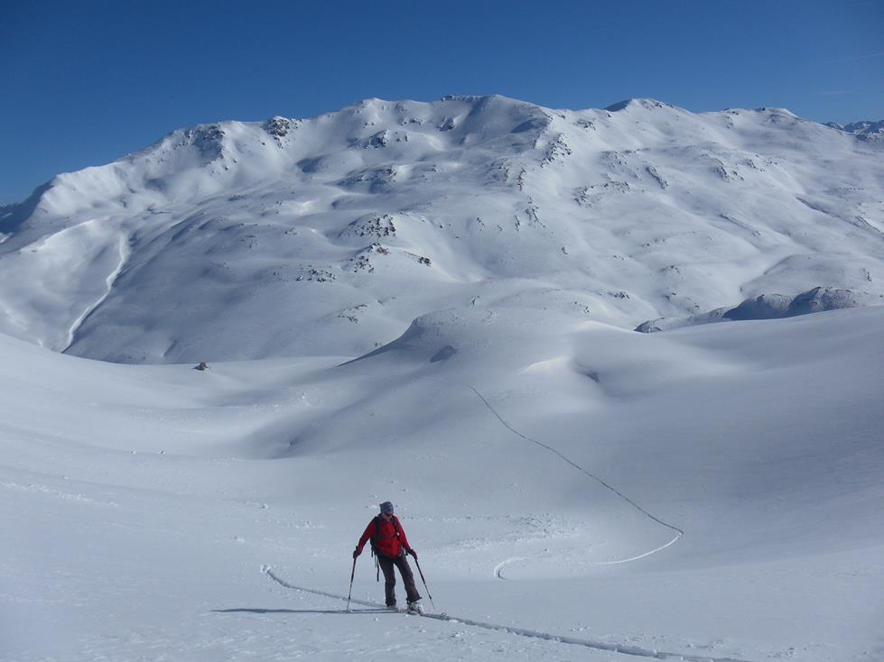 Foto: Wolfgang Lauschensky / Skitour / Piz Rims 3056m über Ostkar / Craist'Ota und Piz Rasass / 09.03.2019 16:53:18