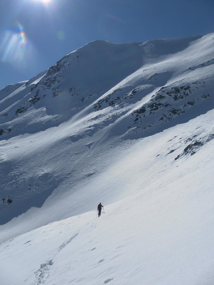 Foto: Wolfgang Lauschensky / Skitour / Piz Rims 3056m über Ostkar / Karanstieg / 09.03.2019 16:53:14