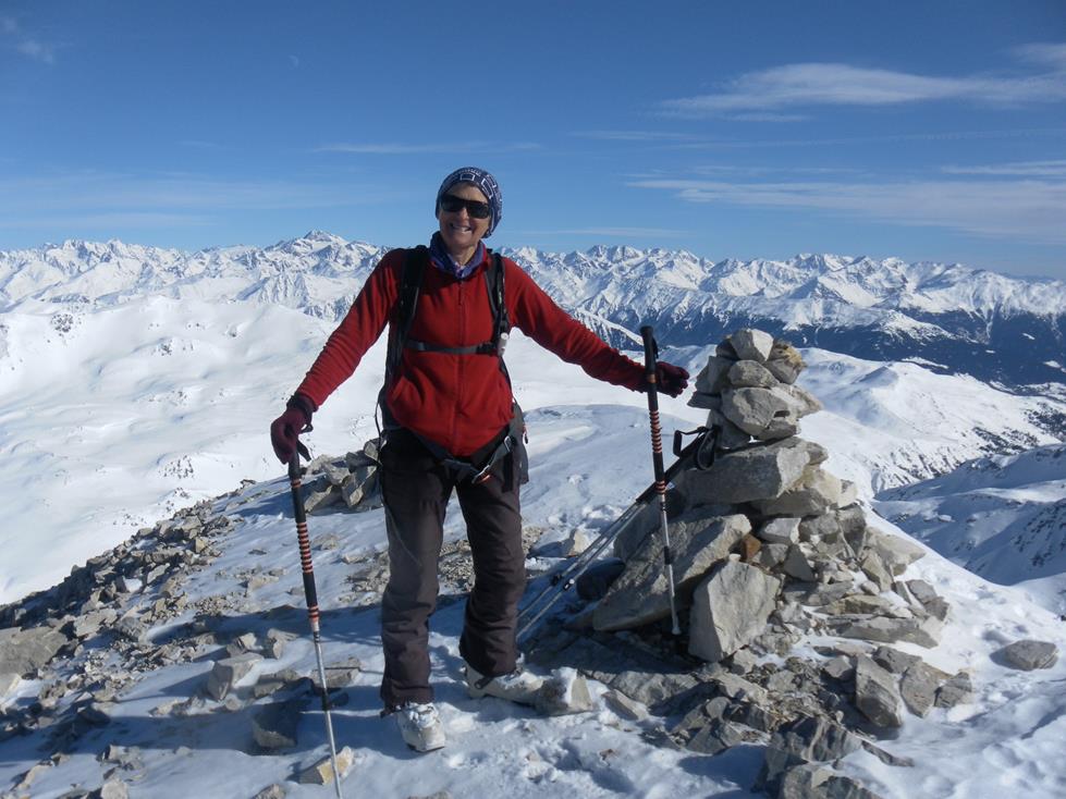Foto: Wolfgang Lauschensky / Skitour / Piz Rims 3056m über Ostkar / Piz Rims / 09.03.2019 16:52:28