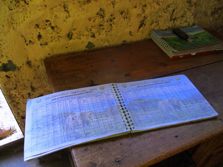 Foto: Andreas Koller / Wandertour / Climb and run: Kilimanjaro (5895m) / Hüttenbuch - einzutragen ist Pflicht! / 14.04.2019 00:39:41