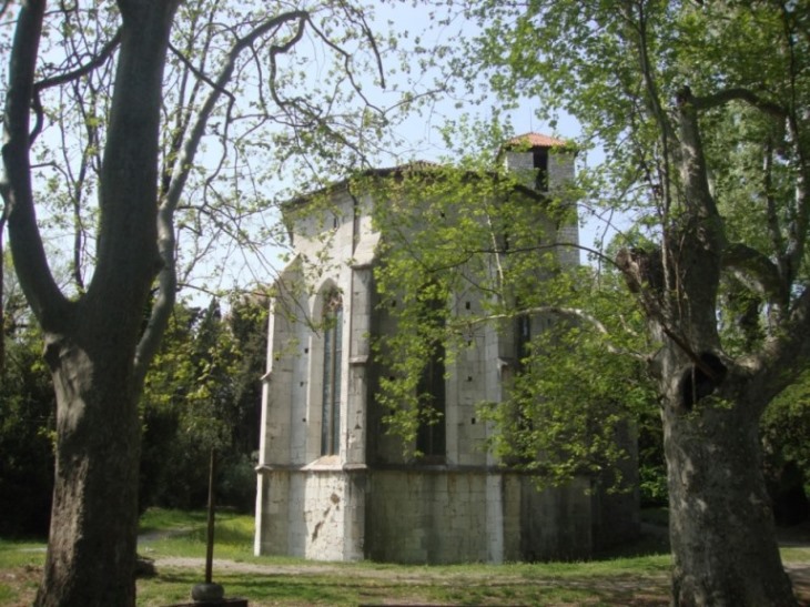 Foto: Wolfgang Dröthandl / Wandertour / Rilkeweg (Sentiero Rilke) von Duino nach Sistiana / San Giovanni in Tuba - im Inneren Ausgrabungen aus antiker Zeit,... / 23.04.2019 13:27:47