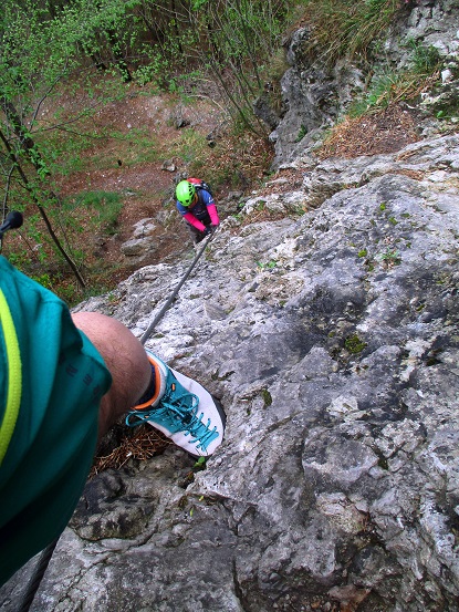 Foto: Andreas Koller / Klettersteigtour / Via ferrata Crench und zwei Gipfel (779m) / 21.06.2019 23:06:12