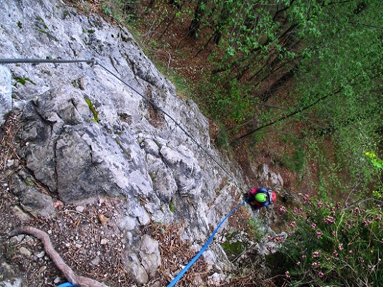 Foto: Andreas Koller / Klettersteigtour / Via ferrata Crench und zwei Gipfel (779m) / 21.06.2019 23:06:07