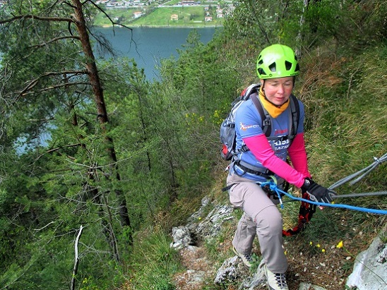 Foto: Andreas Koller / Klettersteigtour / Via ferrata Crench und zwei Gipfel (779m) / 21.06.2019 23:05:57