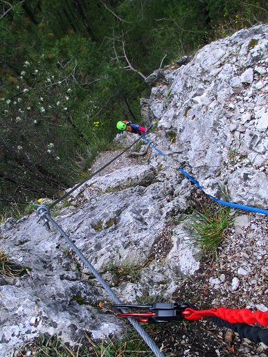 Foto: Andreas Koller / Klettersteigtour / Via ferrata Crench und zwei Gipfel (779m) / 21.06.2019 23:05:52