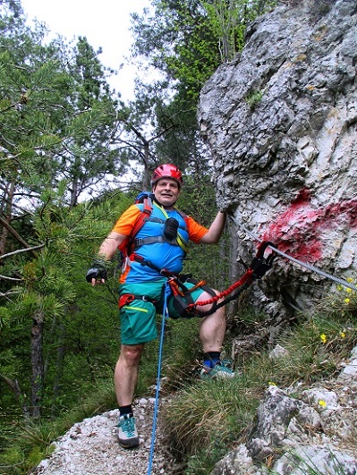 Foto: Andreas Koller / Klettersteigtour / Via ferrata Crench und zwei Gipfel (779m) / 21.06.2019 23:05:34