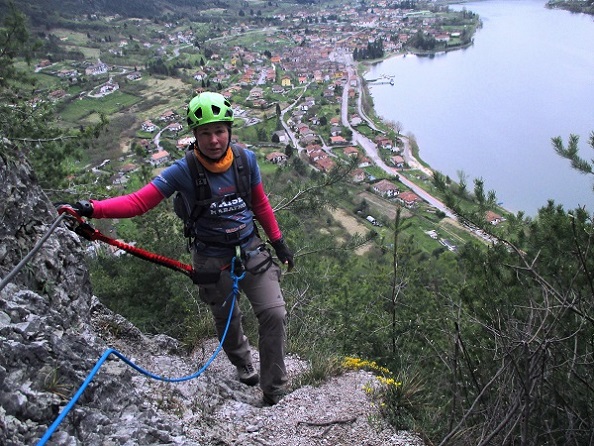 Foto: Andreas Koller / Klettersteigtour / Via ferrata Crench und zwei Gipfel (779m) / 21.06.2019 23:05:16