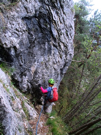 Foto: Andreas Koller / Klettersteigtour / Via ferrata Crench und zwei Gipfel (779m) / 21.06.2019 23:05:06
