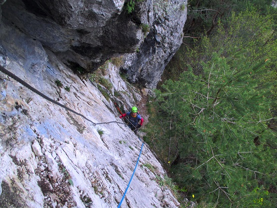Foto: Andreas Koller / Klettersteigtour / Via ferrata Crench und zwei Gipfel (779m) / 21.06.2019 23:05:00