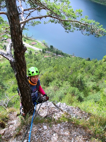 Foto: Andreas Koller / Klettersteigtour / Via ferrata Crench und zwei Gipfel (779m) / 21.06.2019 23:04:45