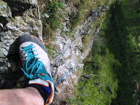 Foto: Andreas Koller / Klettersteigtour / Via ferrata Crench und zwei Gipfel (779m) / 21.06.2019 23:04:16