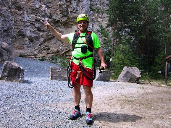 Foto: Andreas Koller / Klettersteigtour / OeAV Südburgenland Klettersteig Markt Neuhodis (395m) / 28.06.2019 02:28:23