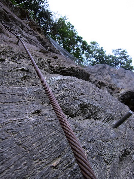 Foto: Andreas Koller / Klettersteigtour / OeAV Südburgenland Klettersteig Markt Neuhodis (395m) / 28.06.2019 02:27:18
