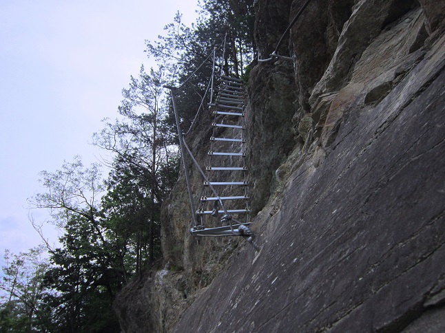 Foto: Andreas Koller / Klettersteigtour / OeAV Südburgenland Klettersteig Markt Neuhodis (395m) / 28.06.2019 02:27:04