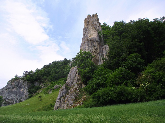 Foto: Andreas Koller / Klettersteigtour / Oberlandsteig im Altmühltal (495m) / Ausgangspunkt: Parkplatz am Dohlenfelsen / 12.07.2019 12:42:33