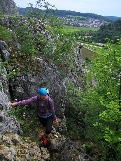 Foto: Andreas Koller / Klettersteigtour / Oberlandsteig im Altmühltal (495m) / 12.07.2019 12:39:26