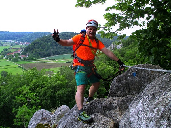 Foto: Andreas Koller / Klettersteigtour / Oberlandsteig im Altmühltal (495m) / 12.07.2019 12:37:43