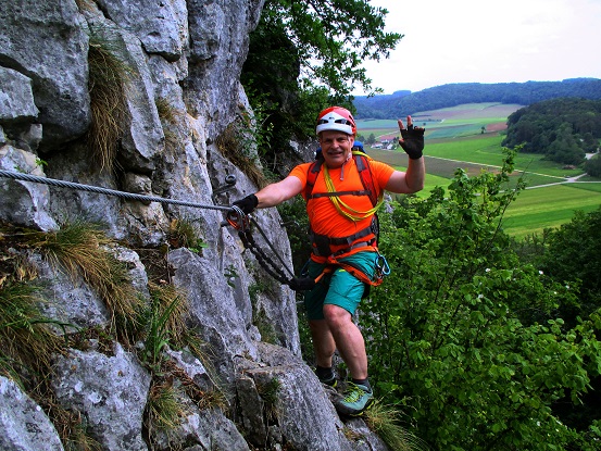 Foto: Andreas Koller / Klettersteigtour / Oberlandsteig im Altmühltal (495m) / 12.07.2019 12:37:00