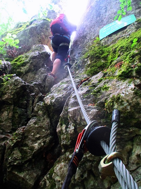 Foto: Andreas Koller / Klettersteigtour / Oberlandsteig im Altmühltal (495m) / 12.07.2019 12:35:42