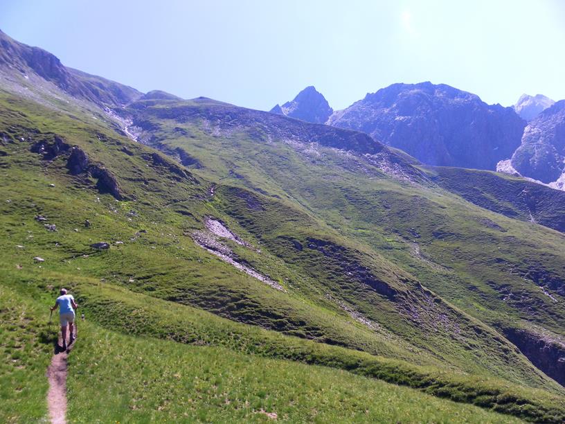 Foto: Wolfgang Lauschensky / Wandertour / Wurmaulspitze 3022m / Abflachung am Südwestrücken / 31.07.2019 00:43:39