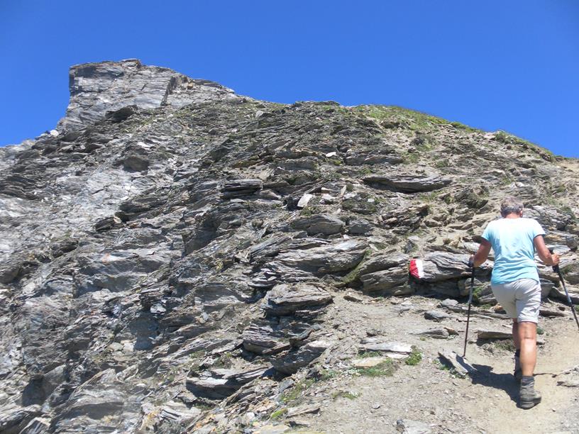 Foto: Wolfgang Lauschensky / Wandertour / Wurmaulspitze 3022m / Gipfelgratrücken / 31.07.2019 00:43:17