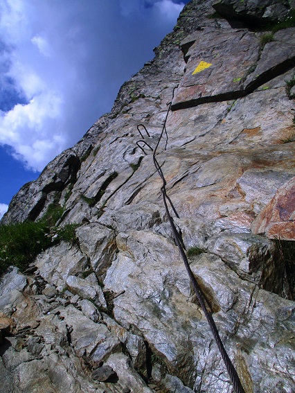 Foto: Andreas Koller / Klettersteigtour / Via ferrata de la Grande Chenalette et Pointe de Drone (2950m) / 02.08.2019 19:15:37