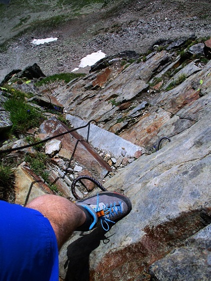 Foto: Andreas Koller / Klettersteigtour / Via ferrata de la Grande Chenalette et Pointe de Drone (2950m) / 02.08.2019 19:15:15
