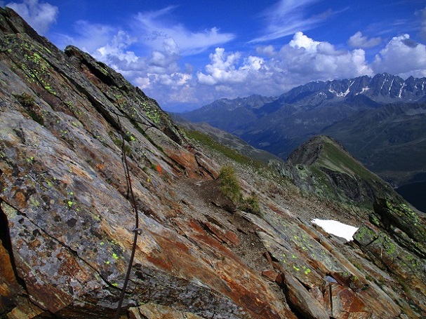 Foto: Andreas Koller / Klettersteigtour / Via ferrata de la Grande Chenalette et Pointe de Drone (2950m) / Weitere Route zur Pointe de Drone / 02.08.2019 19:14:10