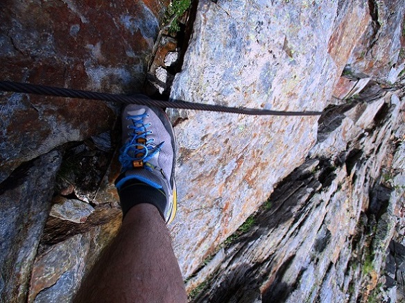 Foto: Andreas Koller / Klettersteigtour / Via ferrata de la Grande Chenalette et Pointe de Drone (2950m) / 02.08.2019 19:13:45