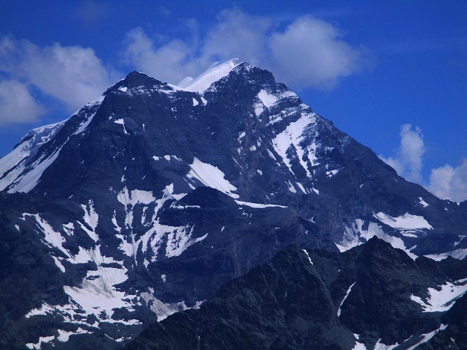 Foto: Andreas Koller / Klettersteigtour / Via ferrata de la Grande Chenalette et Pointe de Drone (2950m) / Grand Combin (4314m) / 02.08.2019 19:12:57